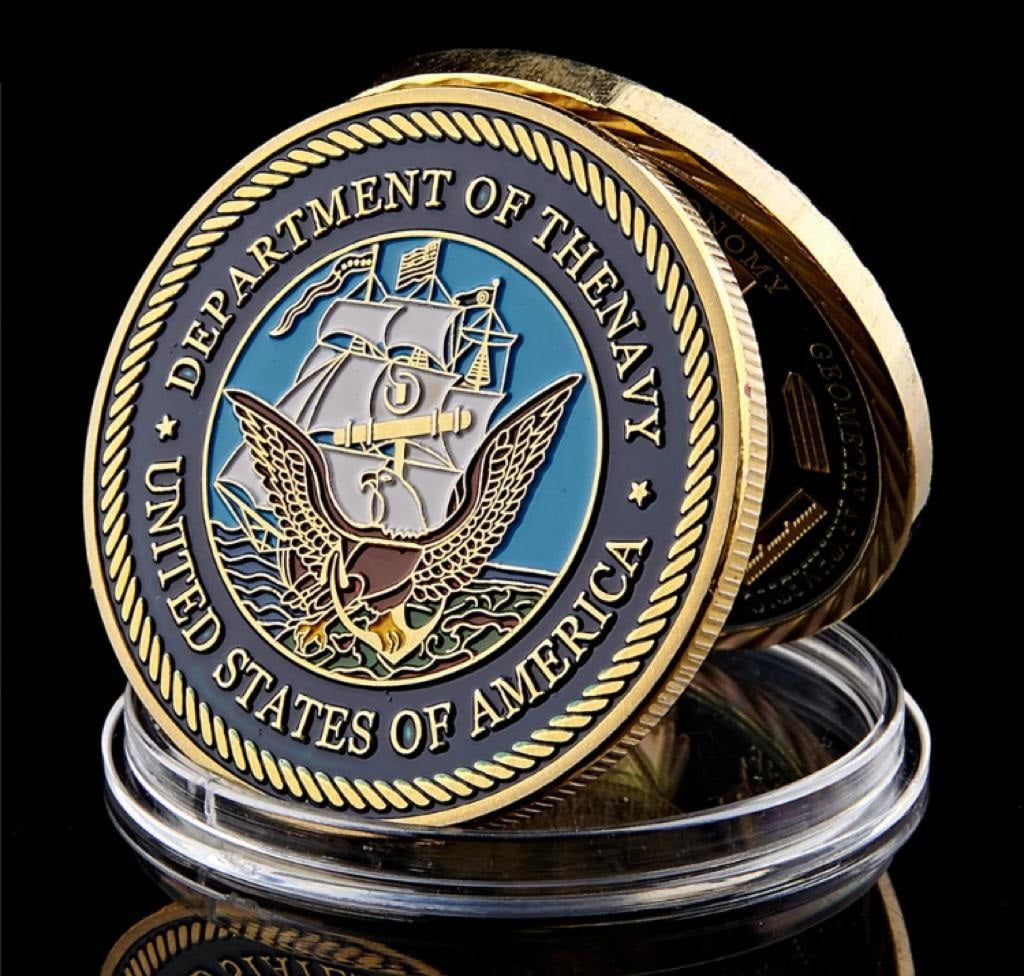 Moeda Navy Departamento militar da marinha americana NAVY Departament