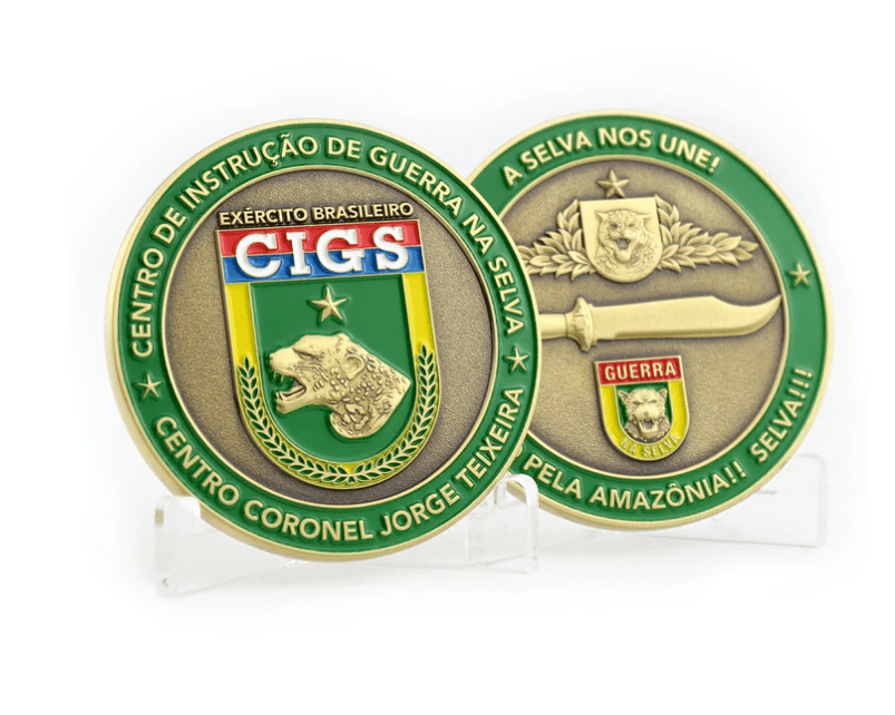 moeda / medalha Cigs Exército Brasileiro 