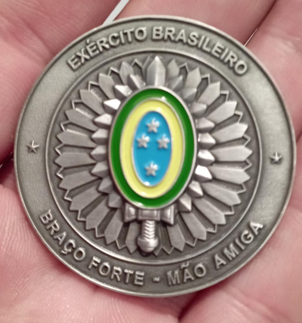 Moeda / Medalha Exército Brasileiro 