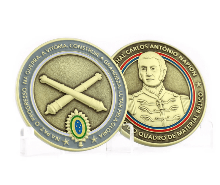 Moeda / Medalha material Bélico do Exército 