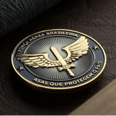 Moeda / Medalha Aeronaltica força Aerea Brasileira 
